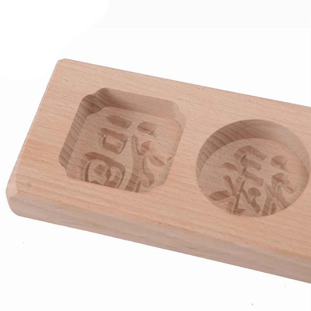 

Mini Wooden Moon Cake Mould Safe Material for DIY Green Bean Cake Making Household Kitchen Tool Supplies