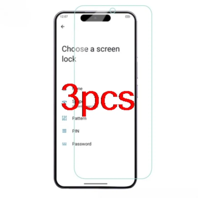 3Pcs Clear Hd Safet…