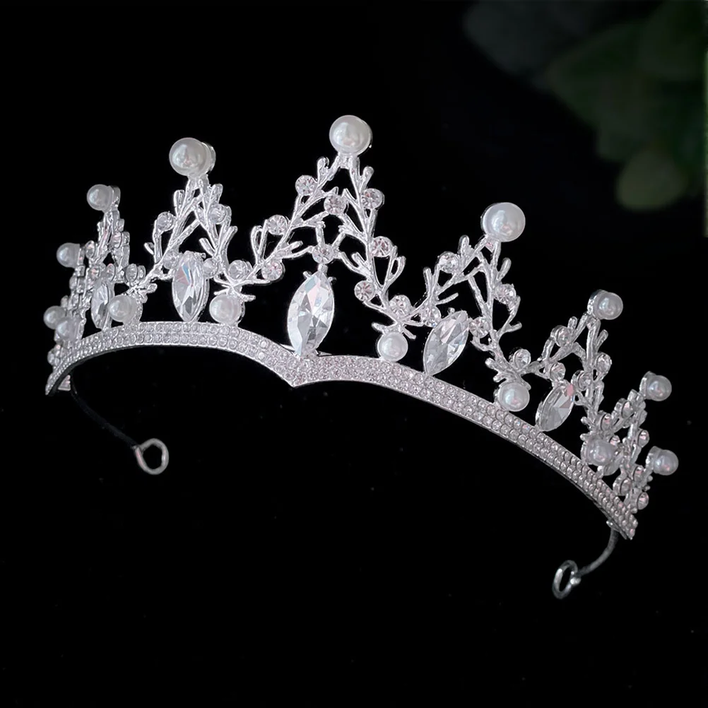 

Rhinestone Crown Zinc Alloy Tiara For Women Wedding Bride Birthday Pageant Bridal Headpiece Crowns Hair Accessories