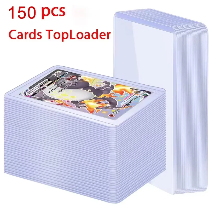Kaarthoezen Houder Spelkaarten PVC Hard Plastic Speelgoed Top Voor Beschermers Handel Opslag Cadeau 3 x 4 inch
