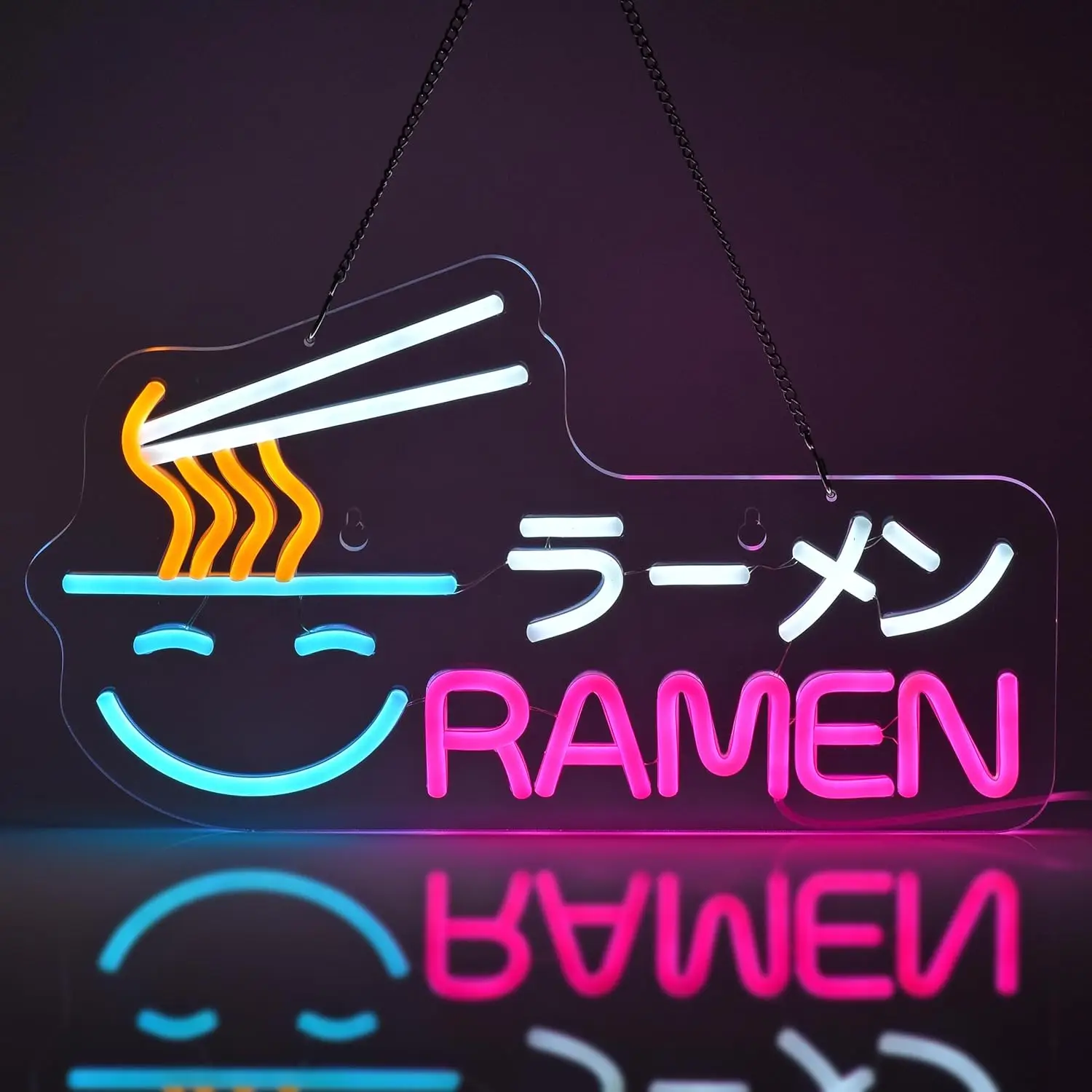 

Ramen Neon Sign Dimmable Neon Lights for Bar Club Restaurant Business Kitchen Man Cave Decor Aesthetics Draw Birthday Gifts