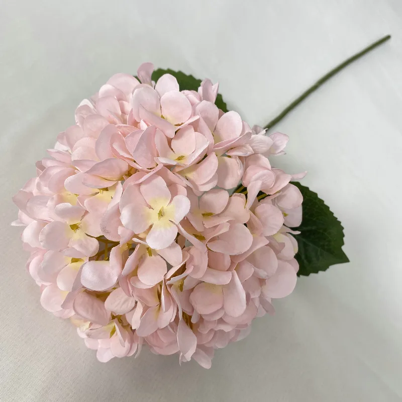 58Cm Kunstbloemen Zijde Hortensia Boeket Realistische Kleurrijke Bruiloft Home Party Woonkamer Tafeldecoratie