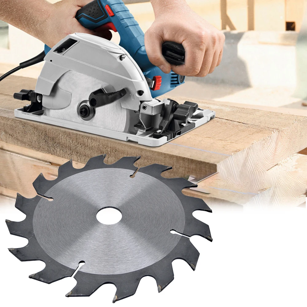 Hoja de sierra Circular de 150mm x 10mm, disco de corte de 18 dientes, herramienta eléctrica para madera dura, Metal fino, plástico, carpintería, bricolaje