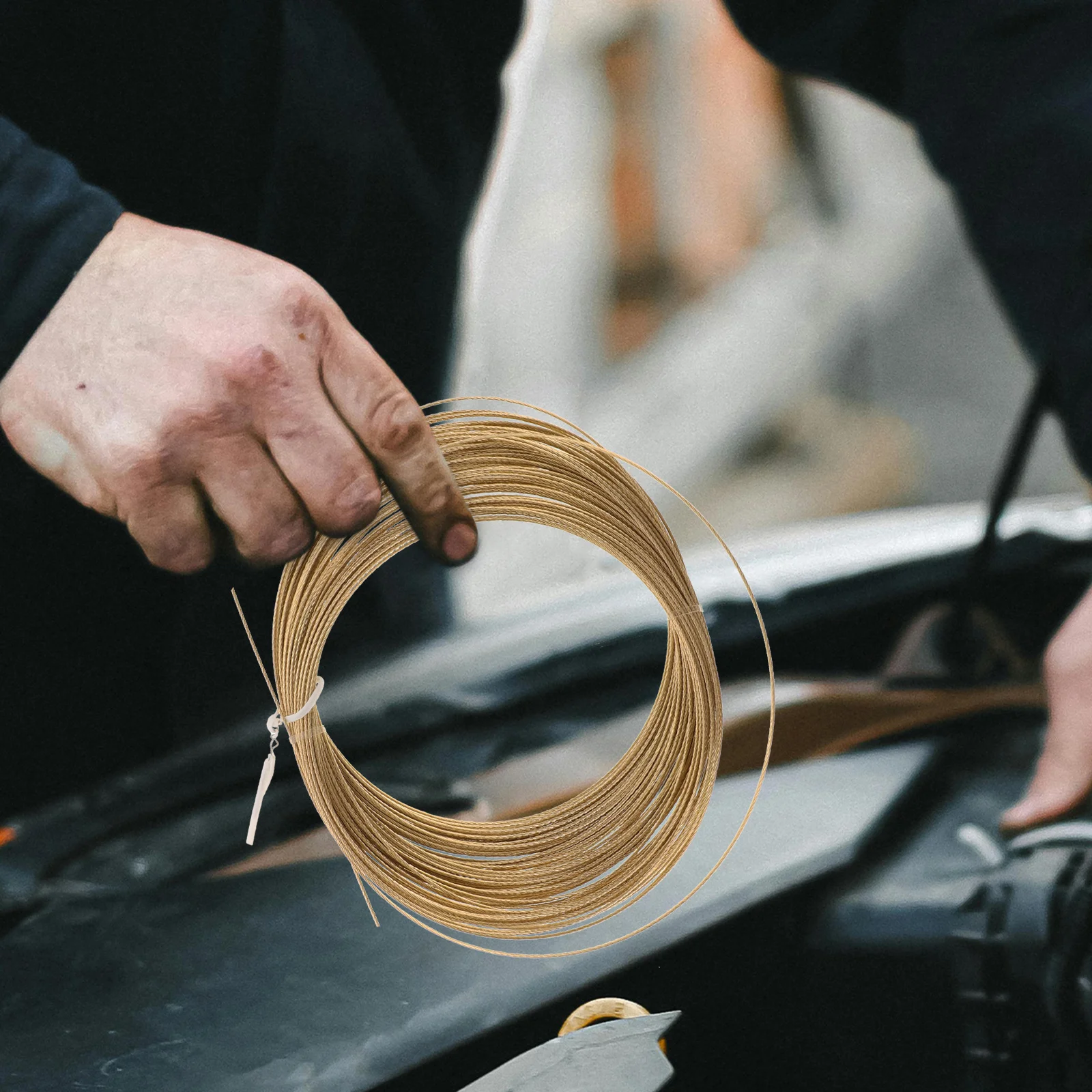 

1 Roll 20M 7-Strand Steel Windshield Cutting Wire For Car Windscreen Removal Auto Glass Disassembly Tool Automotive Repair Kit