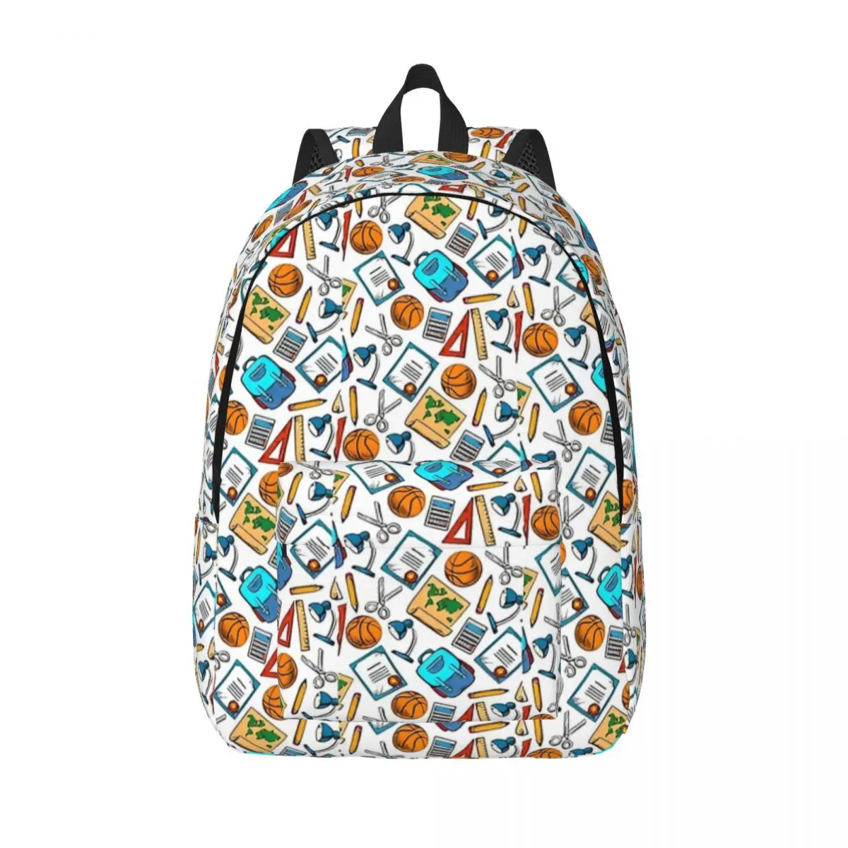 

Preppy School Supplies Backpack Teenage High School Hiking Travel Daypack Starry Whale Sharks Laptop Computer Canvas Bag