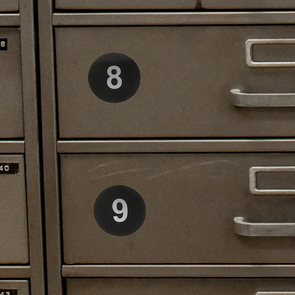 

15 Sheets Number Stickers Classification Digital Labels for Organizing Home Office Classroom Inventory Management Identification