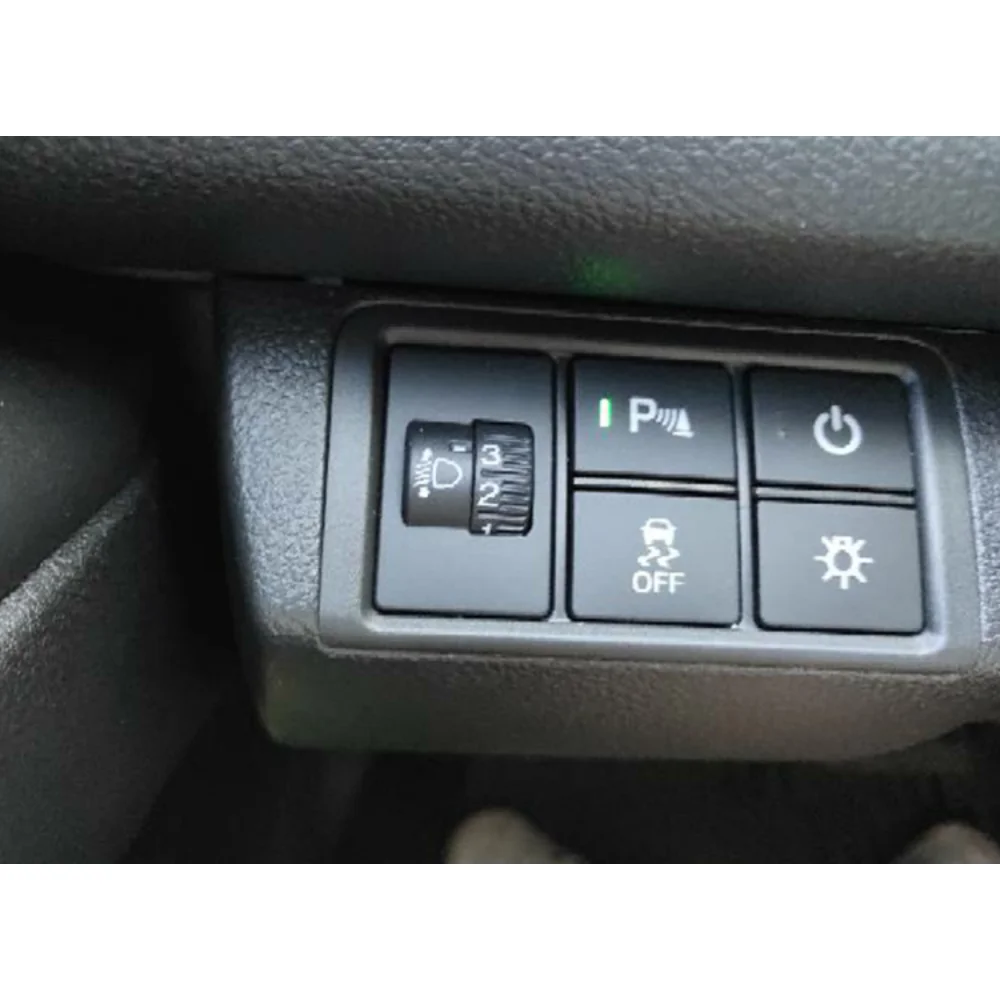 For Honda BREEZE Retrofitting Fog Lamp Daytime Running Light Recorder Power LED Radar Dual Control Key Switch