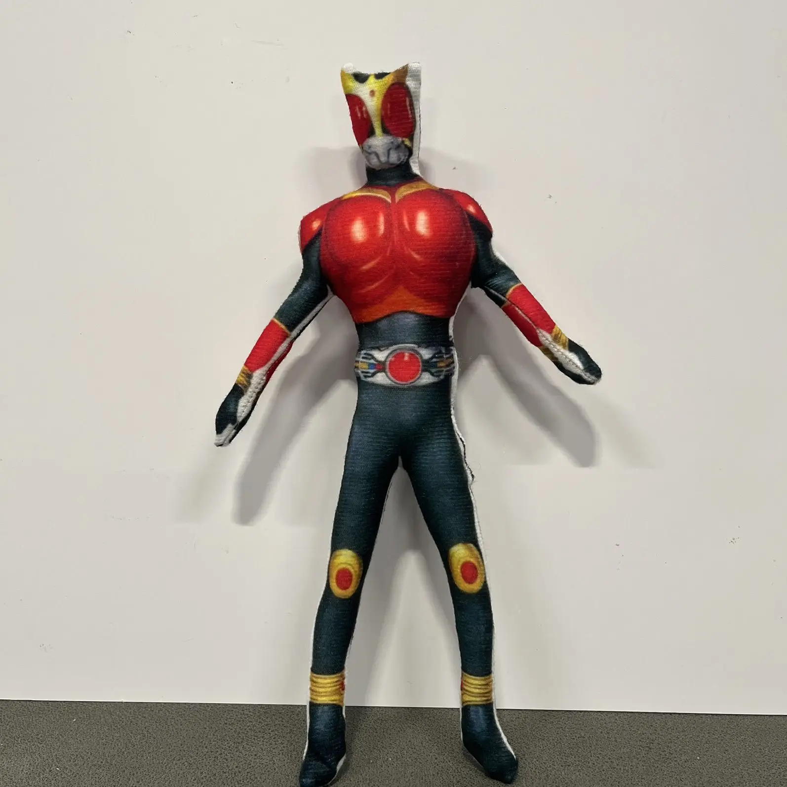 

28cm Anime Ultraman Belial Cosplay Plush Doll Abstract Mouse Figure Full Body Wire Skeleton Poseable Customizable Kid Gift