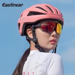 Eastinear Ultralight Outdoor One-Piece Cycling Helmet Ventilated and Breathable Unisex Road Mountain Bike Gear Removable Liner