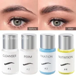 Brow Lamination Makeup Kit Eyebrow Perm Lotion Eye Brow Lifting Semi-permanet Beauty Salon Brow Lift Perming Nutrition 5ml