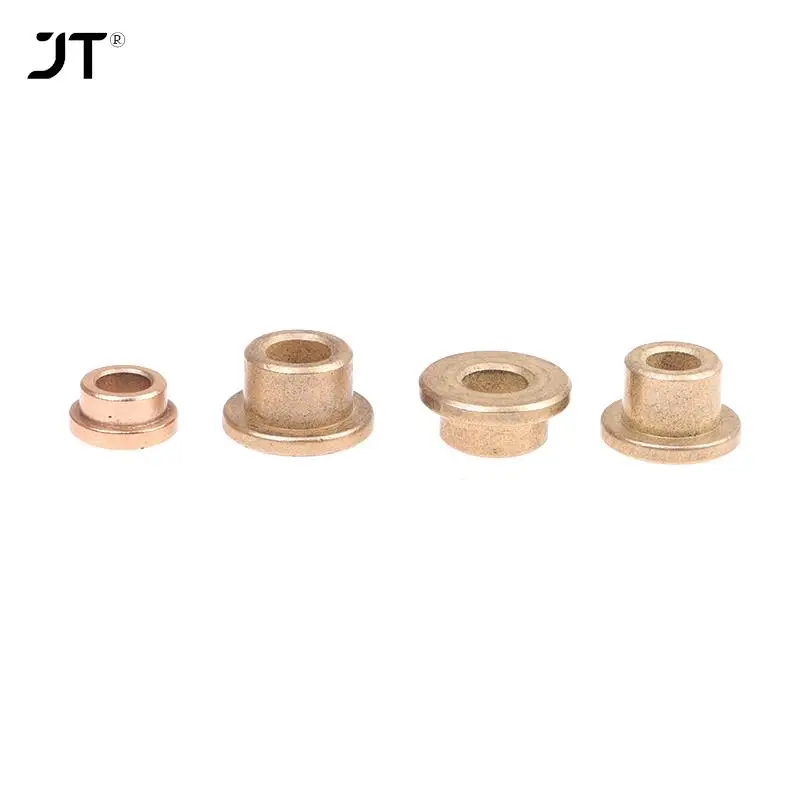 5Pcs Mini Brass Bushing Shaft 1มม.2มม.3มม.4มม.5มม.หางเสือหน้าแปลน Shaft Sleeve แบริ่งสำหรับ RC เหยื่อเรือ DIY อุปกรณ์เสริม