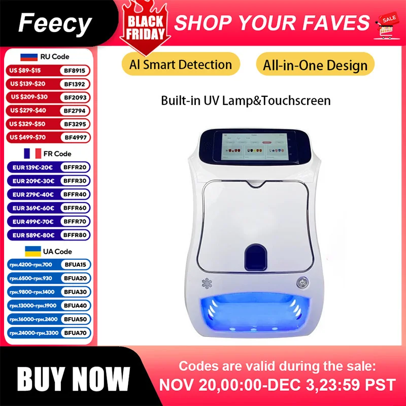 

Персонализированный принтер для дизайна ногтей «все в одном» с УФ-сохнением Быстрая печать для индивидуальных дизайнов телефонов DIY Индивидуальные узоры