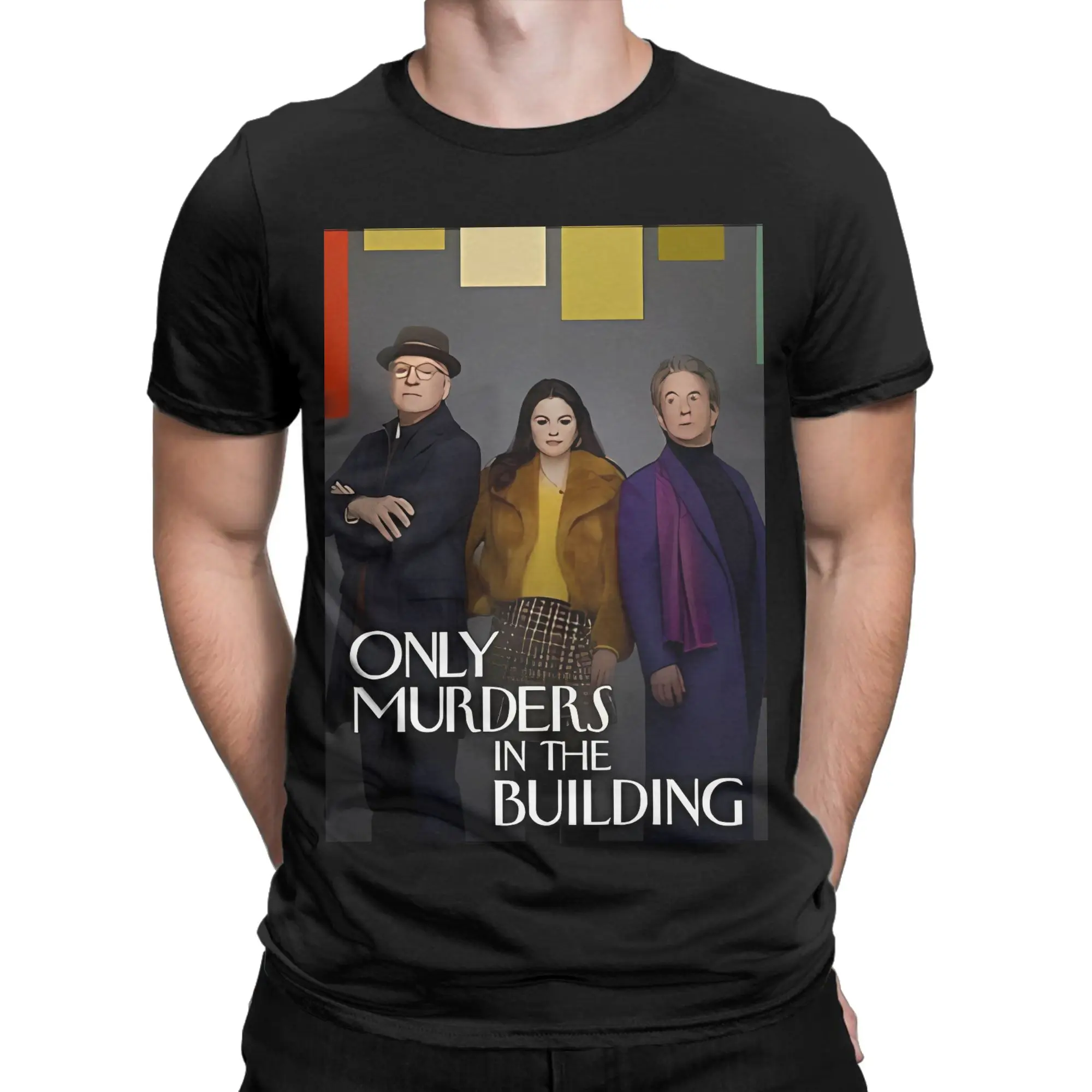 Футболка из 100% хлопка серии Pretty Beautiful Murder In The Building, милые оригинальные футболки с надписью 
