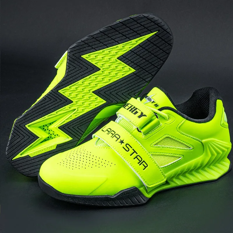 

Professional Squat Shoes Men's and Women's Deadlift Shoes Lightweight Wear-resistant Sports Shoe Non-slip Weight-lifting Shoes