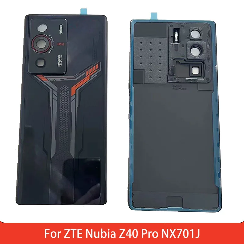 New Battery Back Cover For ZTE Nubia Z40 Pro NX701J Housing Door for ZTE Nubia z40pro Repair Replacement Part