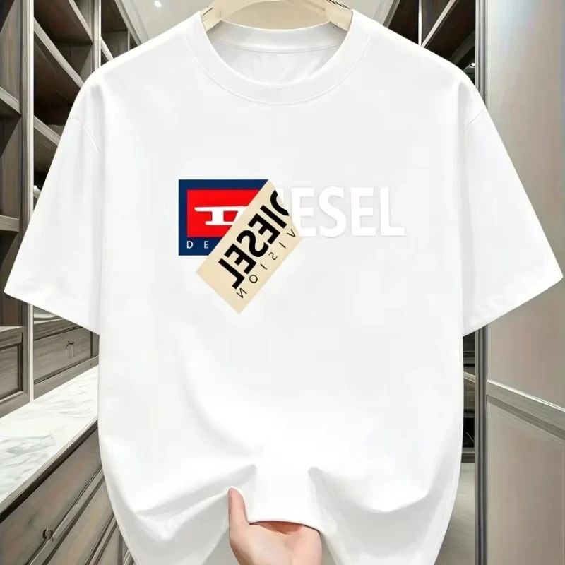 2026 new Fashion boys' and girls' T-shirts - suitable for both genders, full-size round-neck retro trendy style