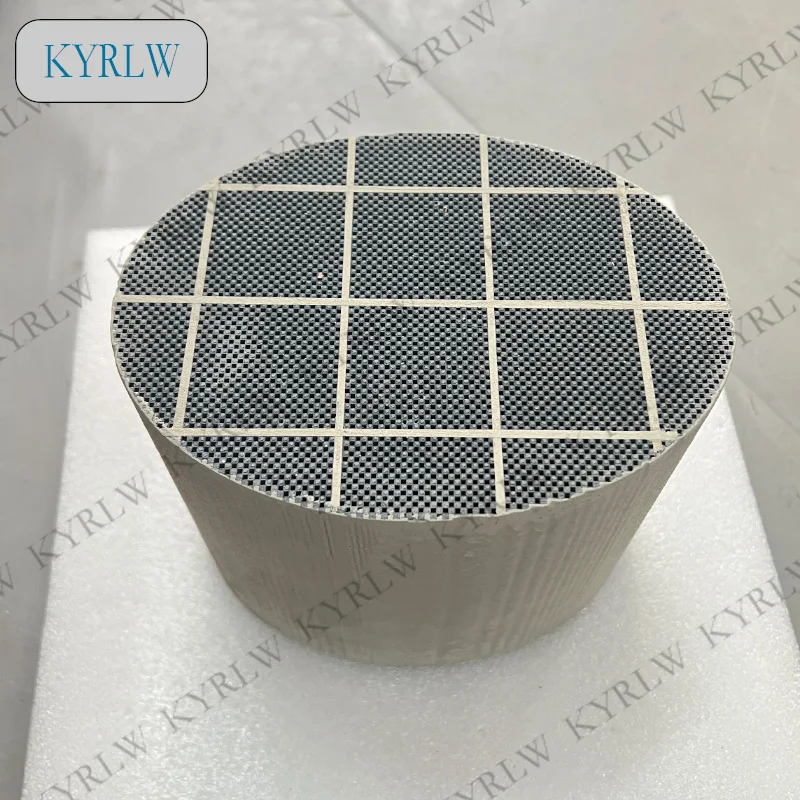 العالمي الديزل الجسيمات تصفية 175*135*152 مللي متر البيضاوي الديزل كربيد السيليكون DPF كربيد السيليكون DPF