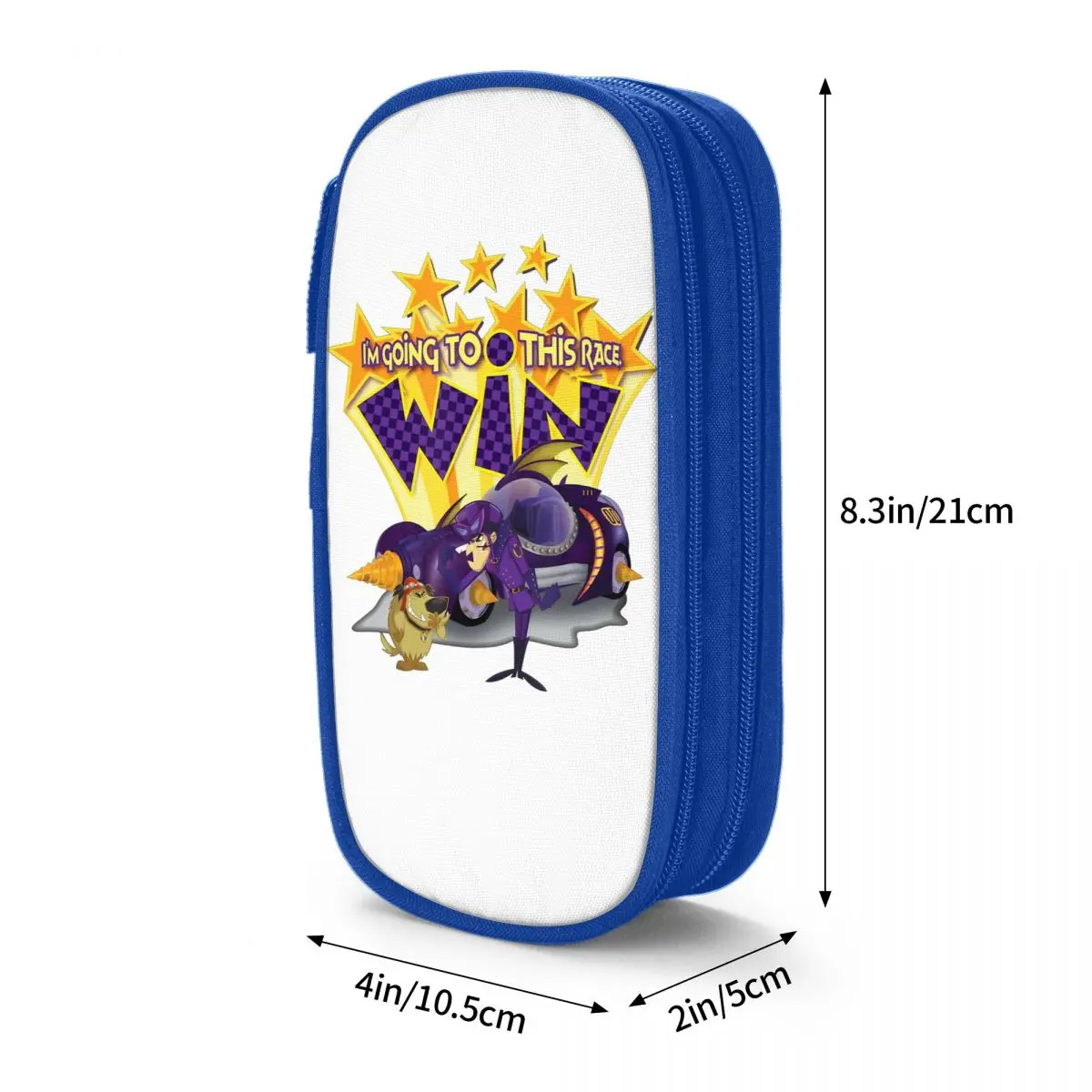 To Puzzle The Pieces Together Pencil Cases Wacky Races Pen Holder Pencil Bags Kids Large Storage School Supplies Gift Pencil Box