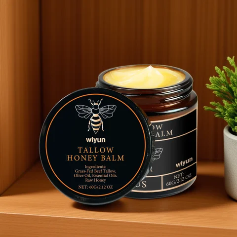 Tallow Honey Cream Glow Hydrating Skin Improve Elasticity Soft Bleaching Improve Dullness Firming Face Body Moisturizer Lotion
