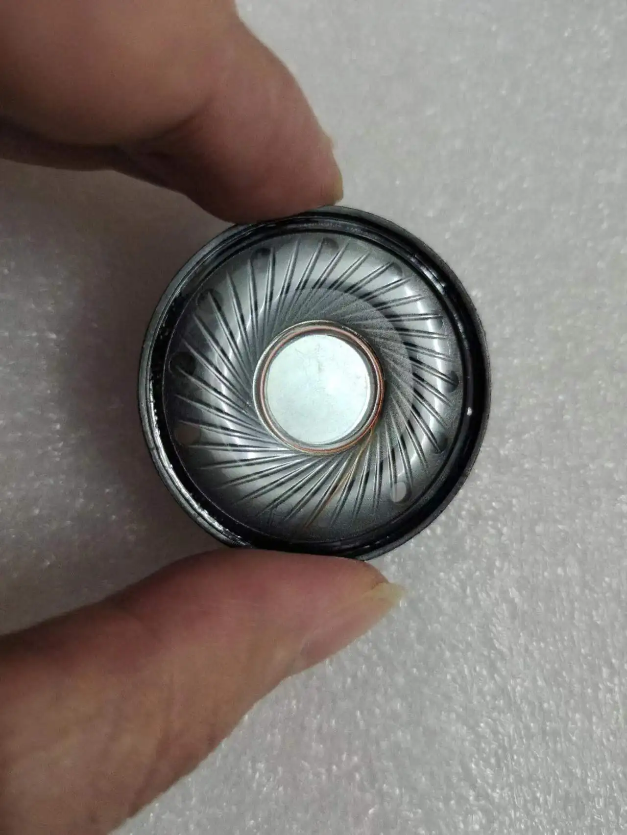 2pcs Hifi 40mm Headphone Speaker Unit 32ohm 112db Headset Driver Speaker Repair Parts  White magnet Good Quality Newest On Sale