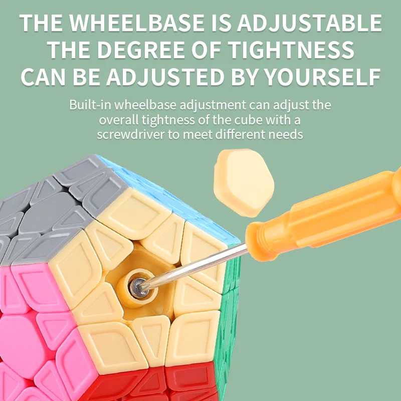 Megaminx-Cubo mágico de 3x3 velocidades, imanes de dodecaedro, doce colores a juego, rompecabezas de velocidad táctil esmerilado, regalo, juguetes profesionales