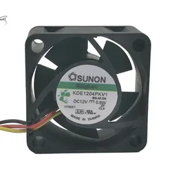 Sunon-ventilador de refrigeración de chasis, fuente de alimentación de CPU, nuevo y original, KDE1204PKV1, DC12V, 0,8 W, 4020, 4cm, 40x40x20MM