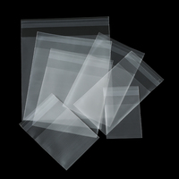 100pcs/lot OPP Self Adhesive Plastic Bag Transparent Cellophane Bags for Candy Cookies Decorative Jewelry Display Storage Bag