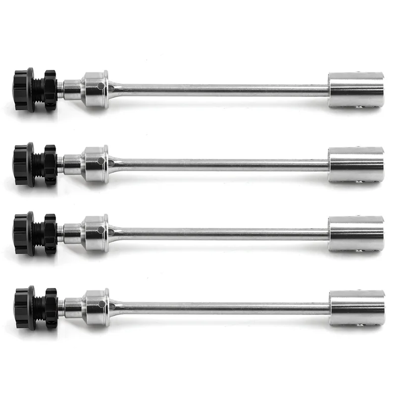 4Pcs Steel Drive Shaft CVD Driveshaft with Splined Wheel Hex for TRAXXAS E-Revo 2.0 86086-4 1/10 RC Car Upgrade Parts,8