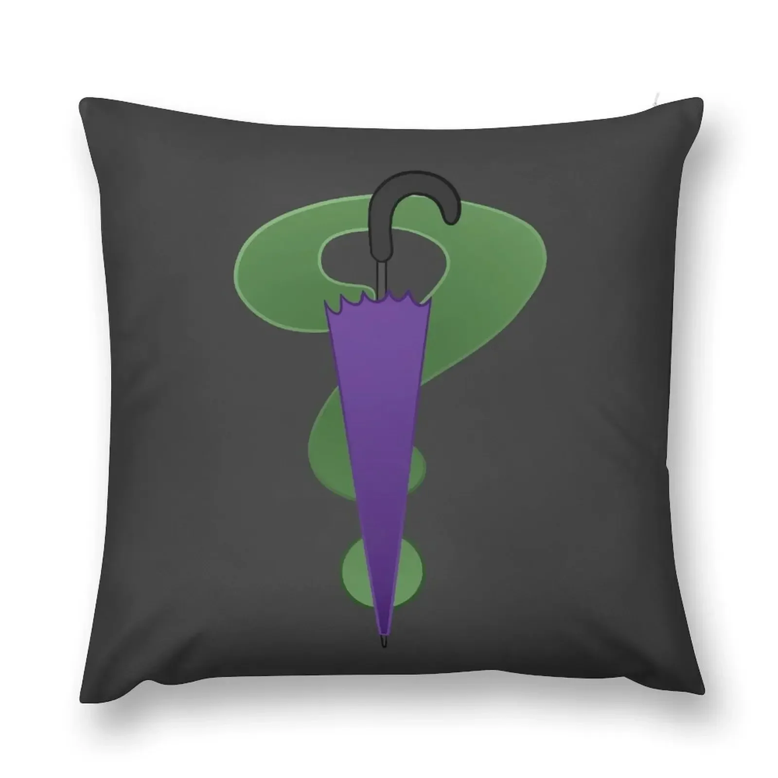

Riddler/Penguin Throw Pillow pillowcases for sofa cushions Plaid Sofa pillow