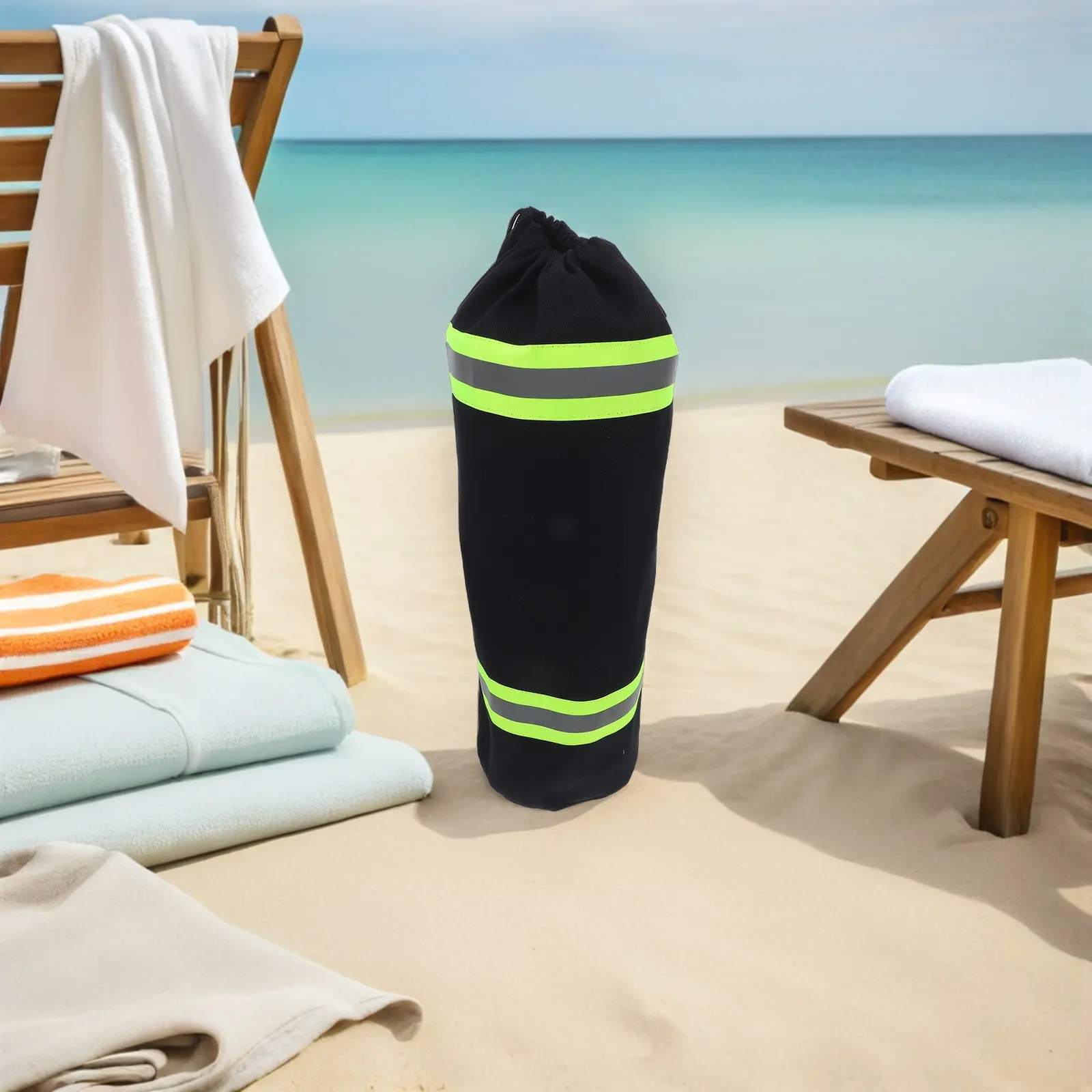 

Heavy-Duty Air Breathing Tank Cover 9L Fireproof Reflective Sleeve Flame Resistant Safety Protector for Firefighters Rescue