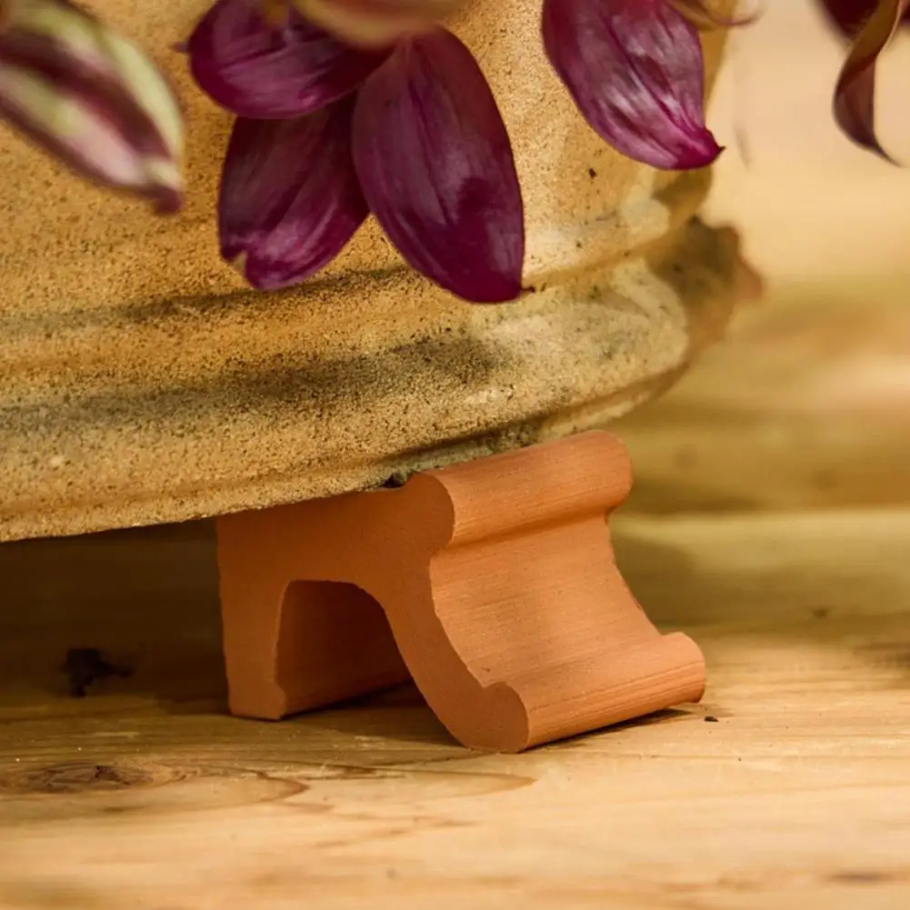Plant Pot Riser Resin Flower Pot Feet Set for Outdoor Indoor Potted Plants Decorative Plant Pot Support Risers Planter Stand
