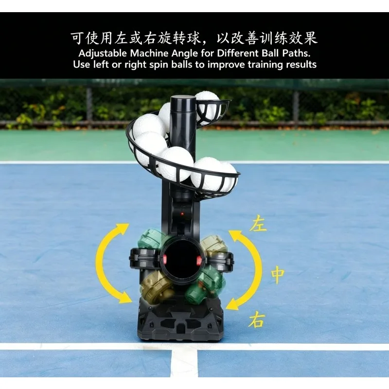 388BH Automatic Baseball Pitching Machine Variable Pitch Launcher For Batting Practice Baseball Hitting Training Equipment