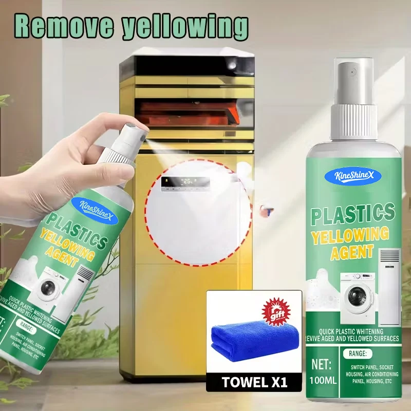 Air Conditioner Plastic Yellowing Removal Compound 100ml- Suitable for Air Conditioner  Panels,Appliance Shells,Renovation Agent