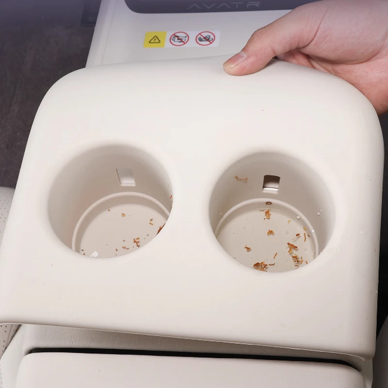 

For Avatar 06 2025 2026 Front Drain Cup Silicone Pad Waterproof and Dirt Proof Interior Accessories