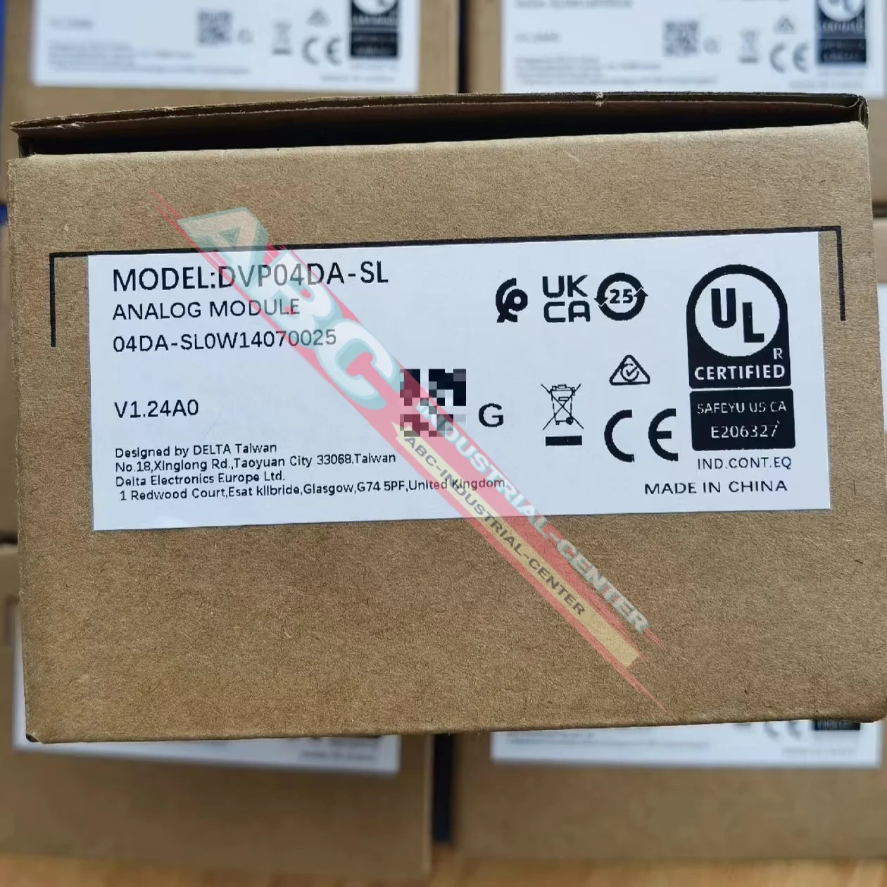 PLC Module  new  DVP04DA-S2 DVP04DA-SL in box