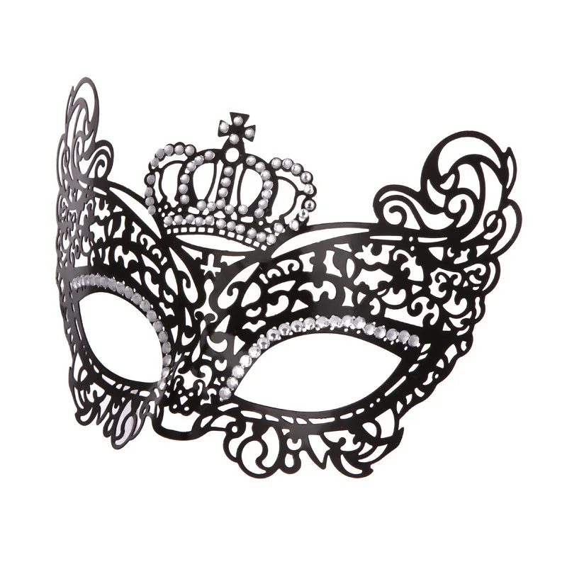 

Princess Metal Crown Mask, Dance Performance Mask, Wedding Photography Mask