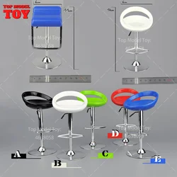 ZYTOYS ZY3004 ZY3005 1/6 Scale Rotatable Bar Chairs 6cm Height Seat Scene Accessories Model For 12