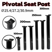 Aleación ajustable 30,9 25,4 27,2 100/200/250/300mm suspensión BMX asiento pivotante tija de sillín escalada callejera y tubo de asiento de conducción de suciedad