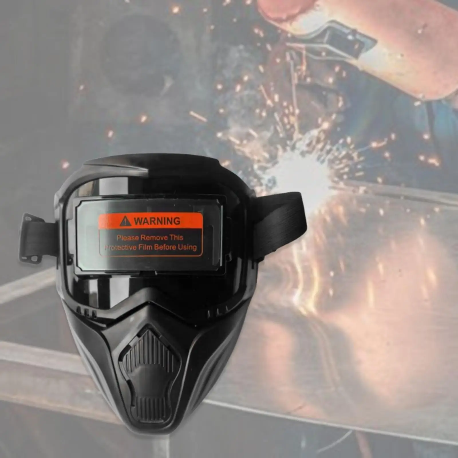 

Automatic Variable Light Welding Mask 18.5x22.5cm Detachable for TIG Mig ARC Versatile Black Color Accessories Professional
