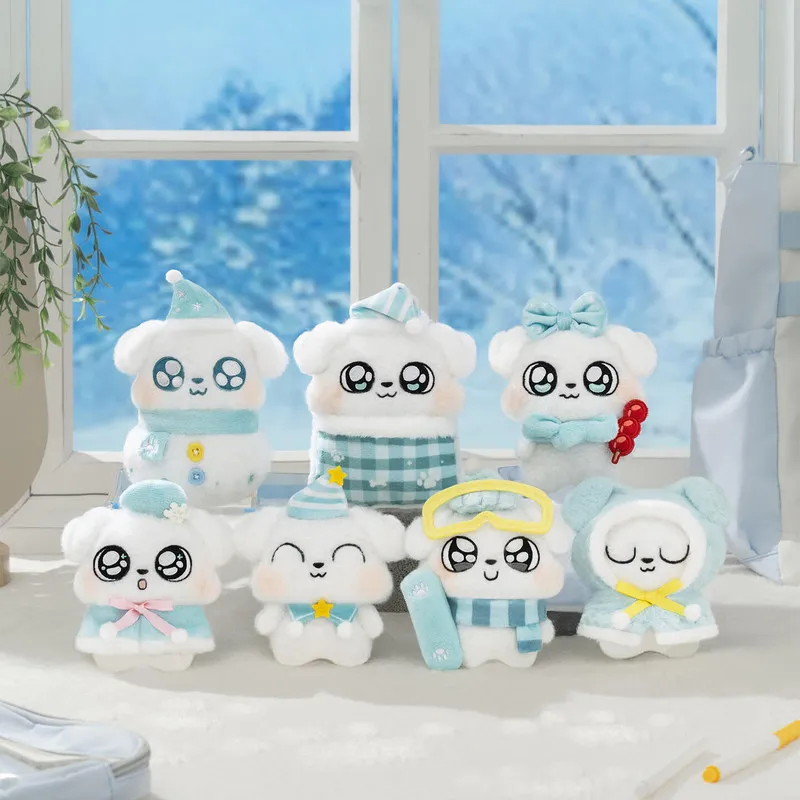 

Подлинная зима-теплая серия Zoggy, слепая коробка, милая сумка, подвески, украшение для рабочего стола, подарок для девочек, кавайные куклы, загадочная коробка