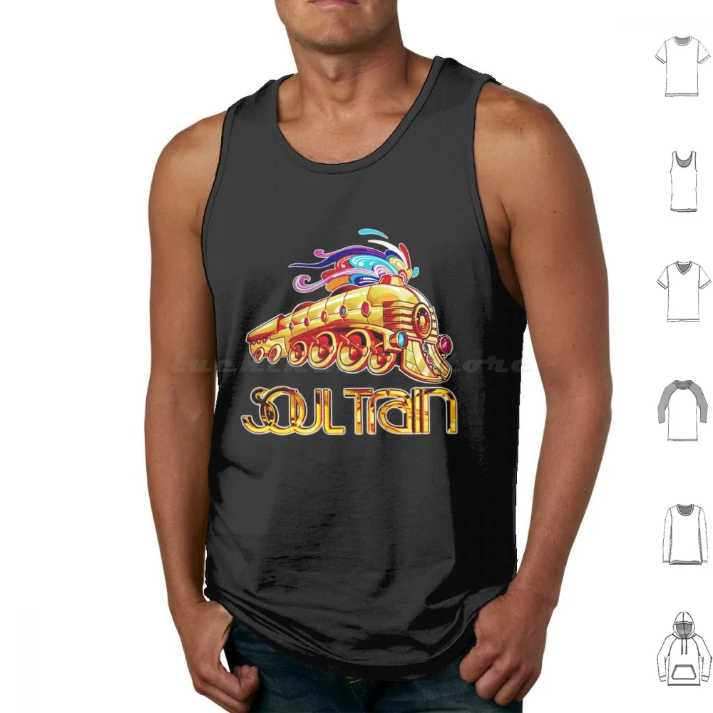 Soul Train Tank Tops Print Cotton Soul Train 70s Dance Tv Soul Train 0 Soul Train 1 Soul Train 2 Soul Train 3 Soul Train 4