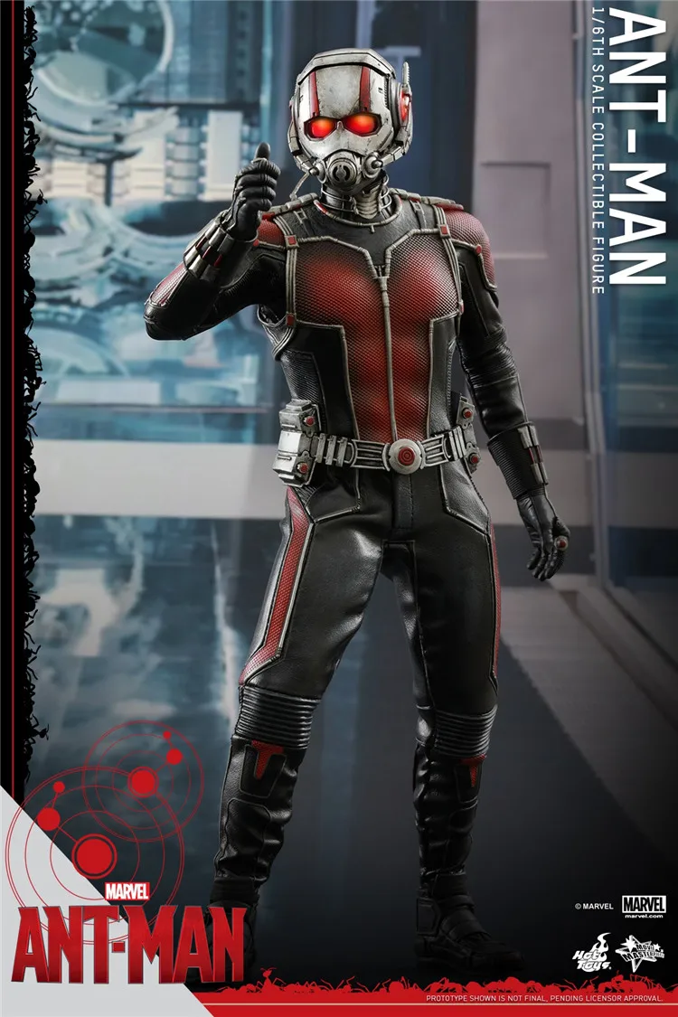 In Stock HOTTOYS HT 1/6 MMS308 Avengers Ant-Man 1.0 Action Figure Collection Movie Model Gift Doll