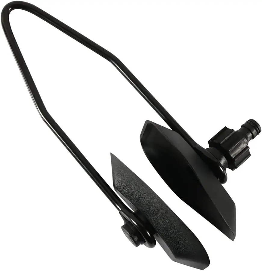 Außenbord-Zuführungsmotor des Wasserspülers Marine Rechteckig, Universal-Gummi-Motorspüler aus Federstahl, rechteckig Marine Grade R