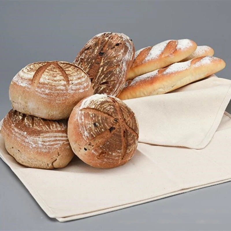 Pastryหมักผ้าPastry Proofingผ้าแป้งหมักผ้าผ้าฝ้ายผ้าลินินวัสดุสำหรับขนมปังที่สมบูรณ์แบบDrop Shipping