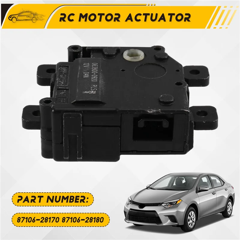 

RC Motor Actuator Cold Warm Servo Motor For Toyota RC Motor Actuator 87106-28170 87106-28180 Air Conditioning Servo Motor