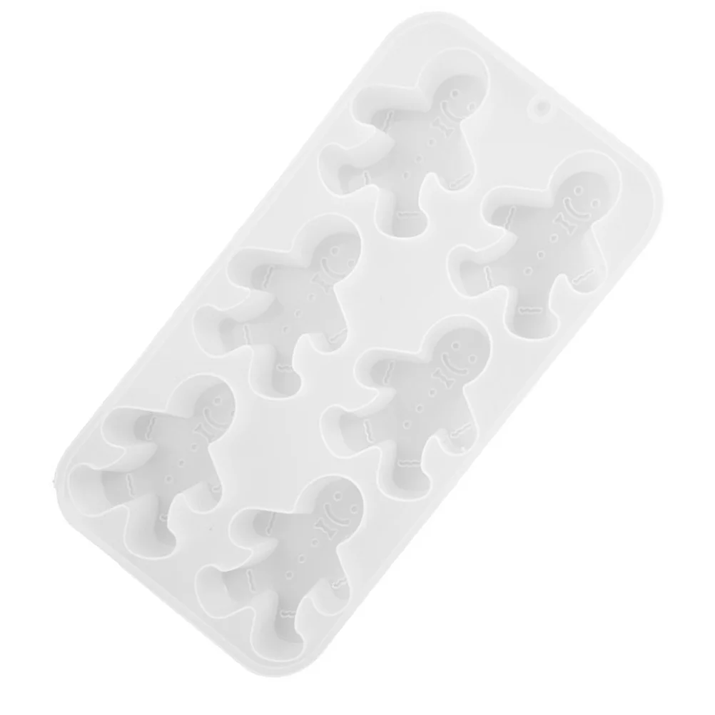 

Snowman Shaped Silicone Mold High Transparency DIY DIY Crystal Epoxy Mold Flexible Silicone Mould Handcraft Snowman