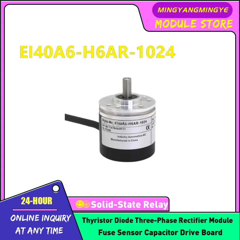 

EI40A6-H6AR-360 EI40A6-H6AR-500 EI40A6-H6AR-600 EI40A6-H6AR-1000 EI40A6-H6AR-1024 EI40A6-H6AR-2000 EI40A6-H6AR-2048 Encoder