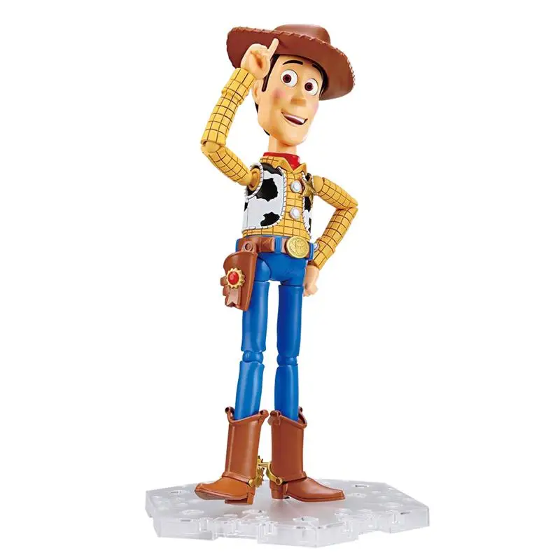 ในสต็อก BANDAI Original Cinema-rise Toy Story 4 Buzz Lightyear Woody อะนิเมะรูปประกอบของเล่นสะสมของขวัญเด็ก