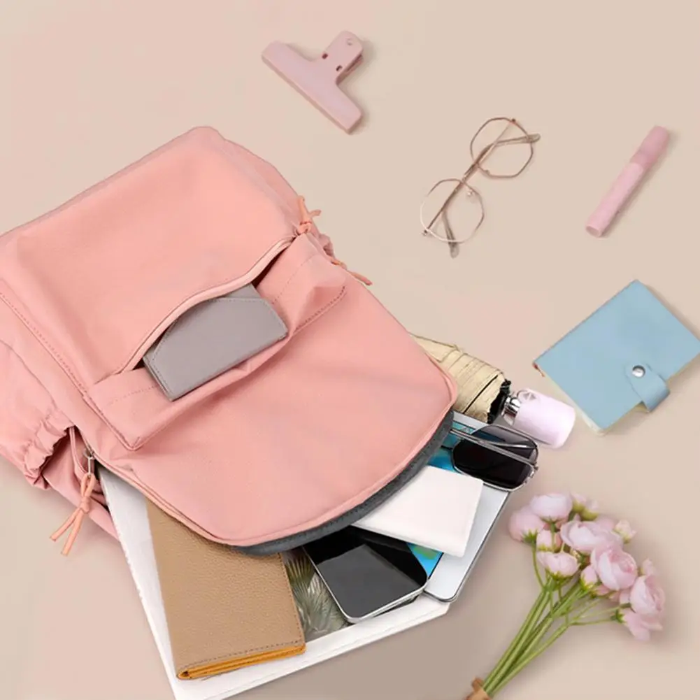 School Rugzak Waterdichte Rugzak Set Met Lunch Tas Etui Capaciteit Outdoor Reizen Rugzak Kit Pure Kleur Rits