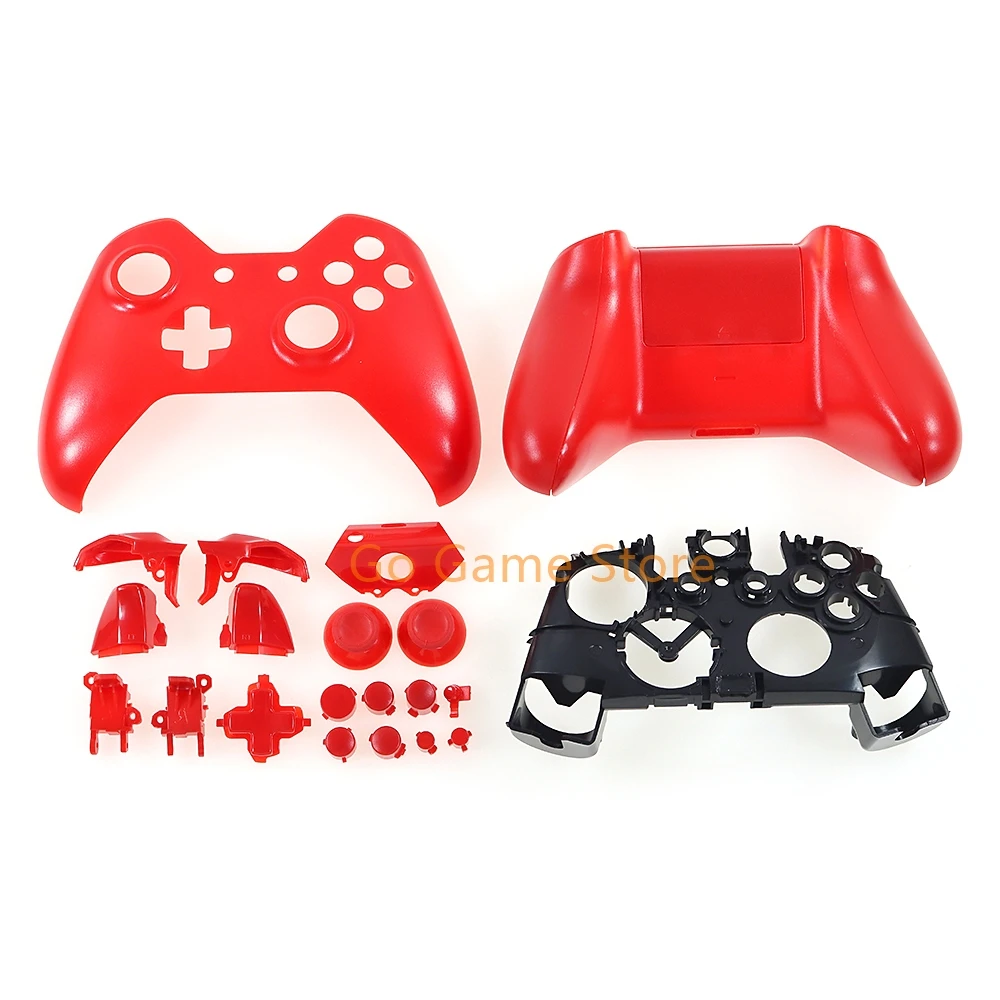 مجموعة واحدة لهاتف XBOXONE مجموعة كاملة من غلاف الإسكان مع زر لعلبة بلاستيكية بمقبض لاسلكي Xbox One